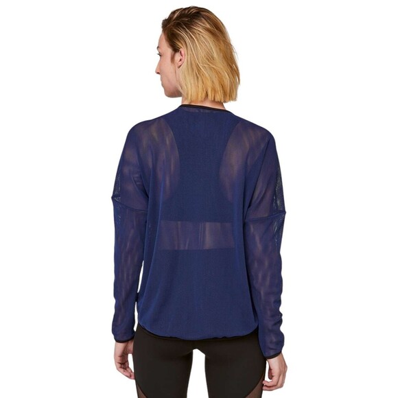 LULULEMON LAB Kaomi Jacket Velvety Blue Black Reversible Women's Size 4 - Picture 4 of 11